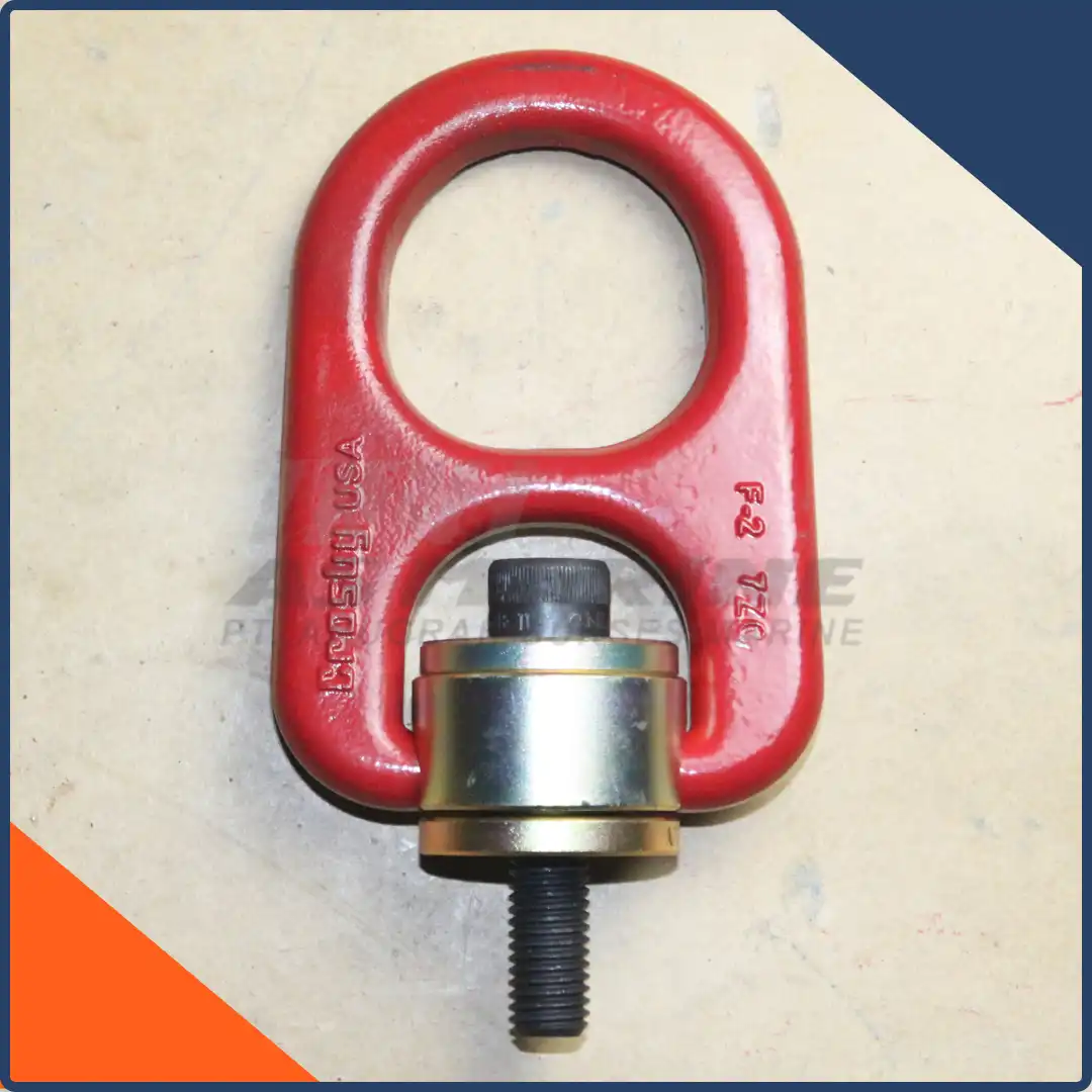 CROSBY USA UNC Heavy Lift Swivel Hoist Ring HR1000 5/8 – 11 x 3.00 Inch